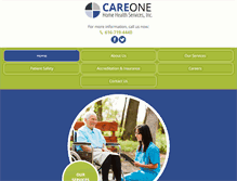 Tablet Screenshot of careonehhs.com